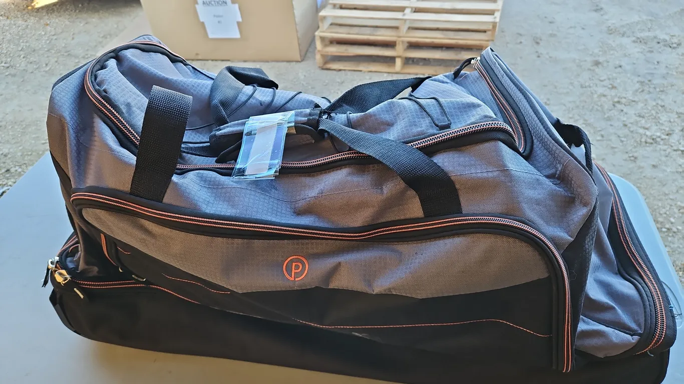 Travel Bag With Assorted Bags Inside