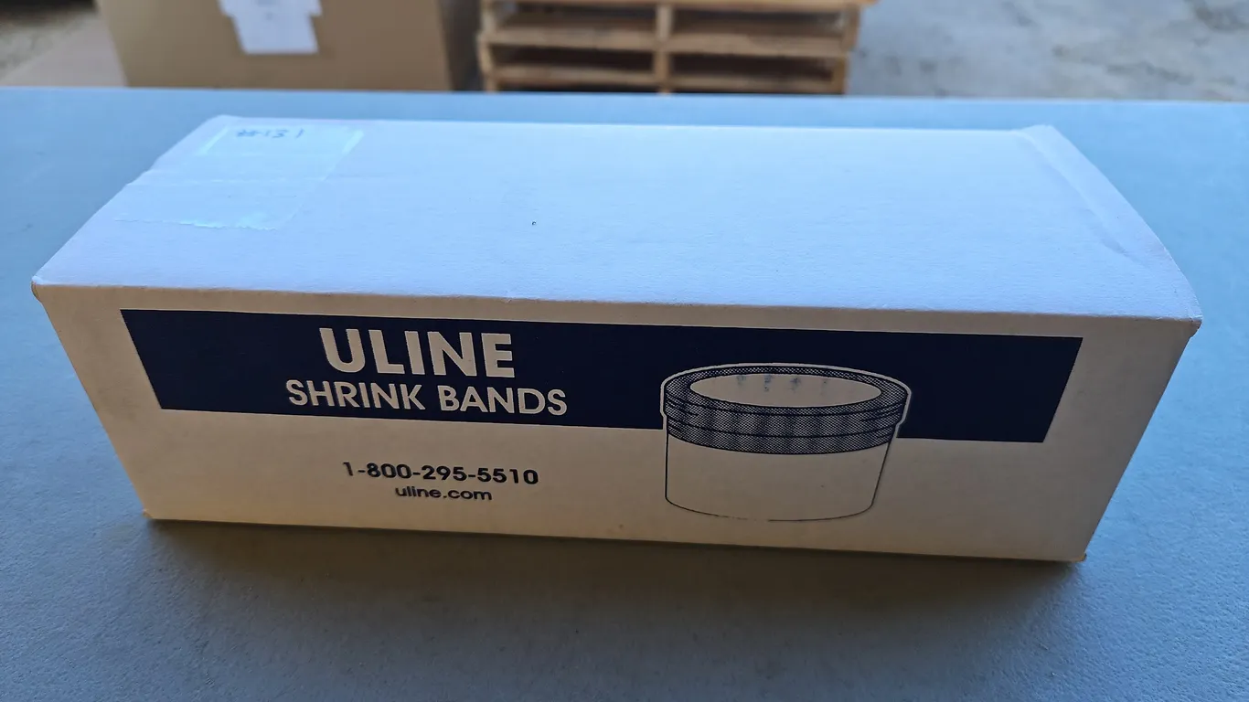Uline Shrink Bands