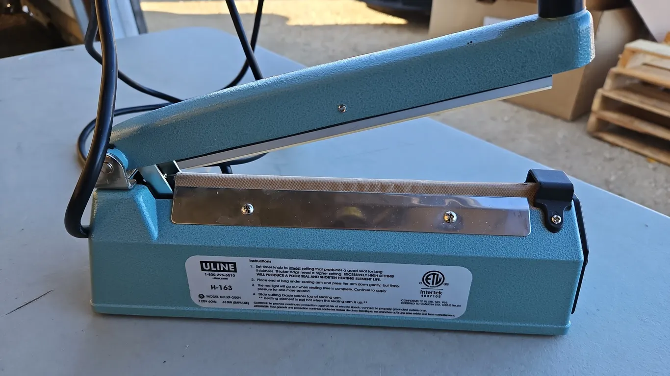 Uline Heat Sealer