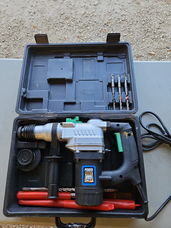 PowerFist Corded Masonary Drill
