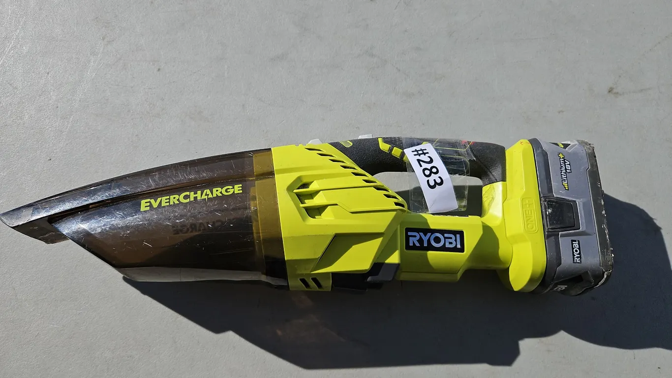 Ryobi Vac With Battery