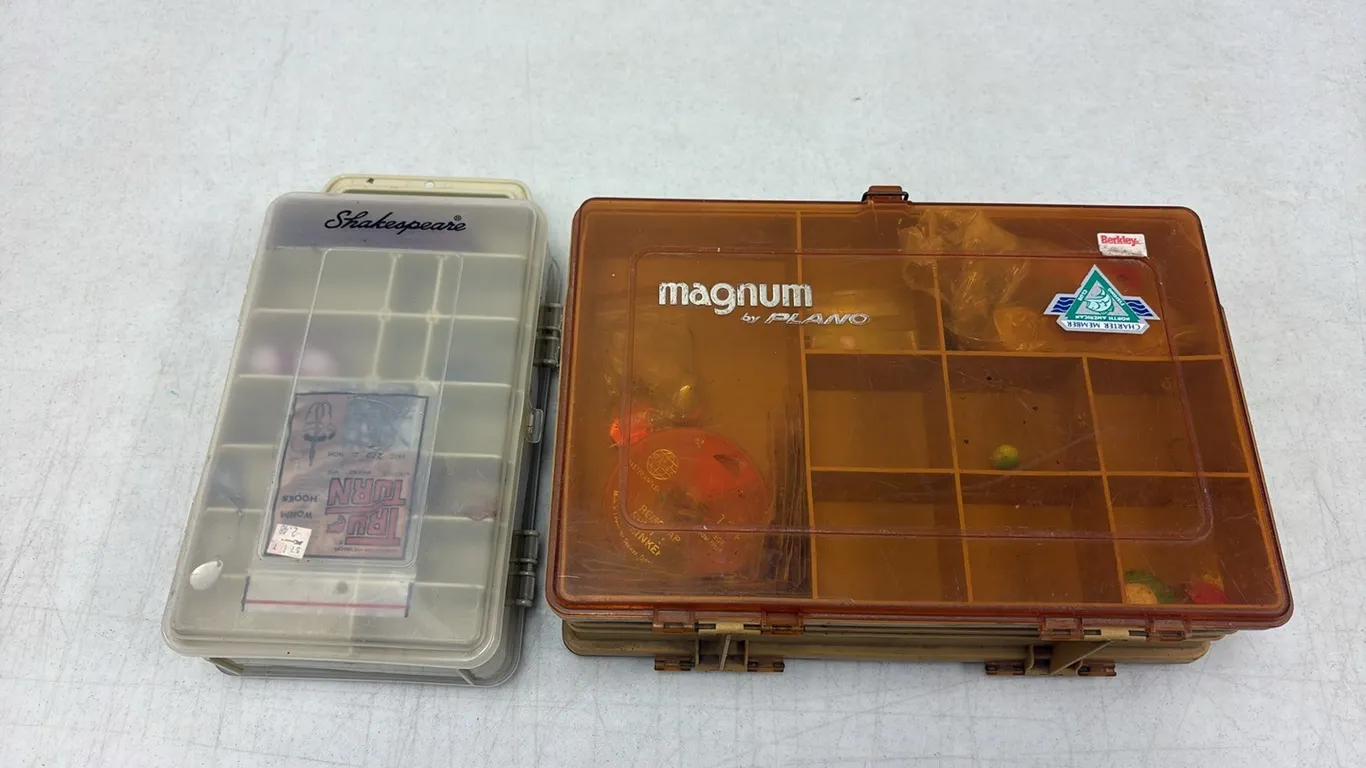 2- Tackle Boxes w/ Supplies