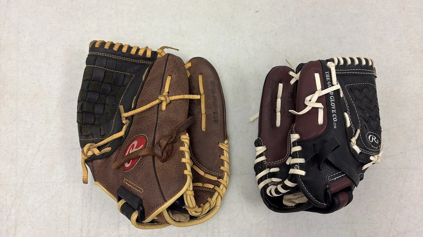 2- Youth Baseball Gloves