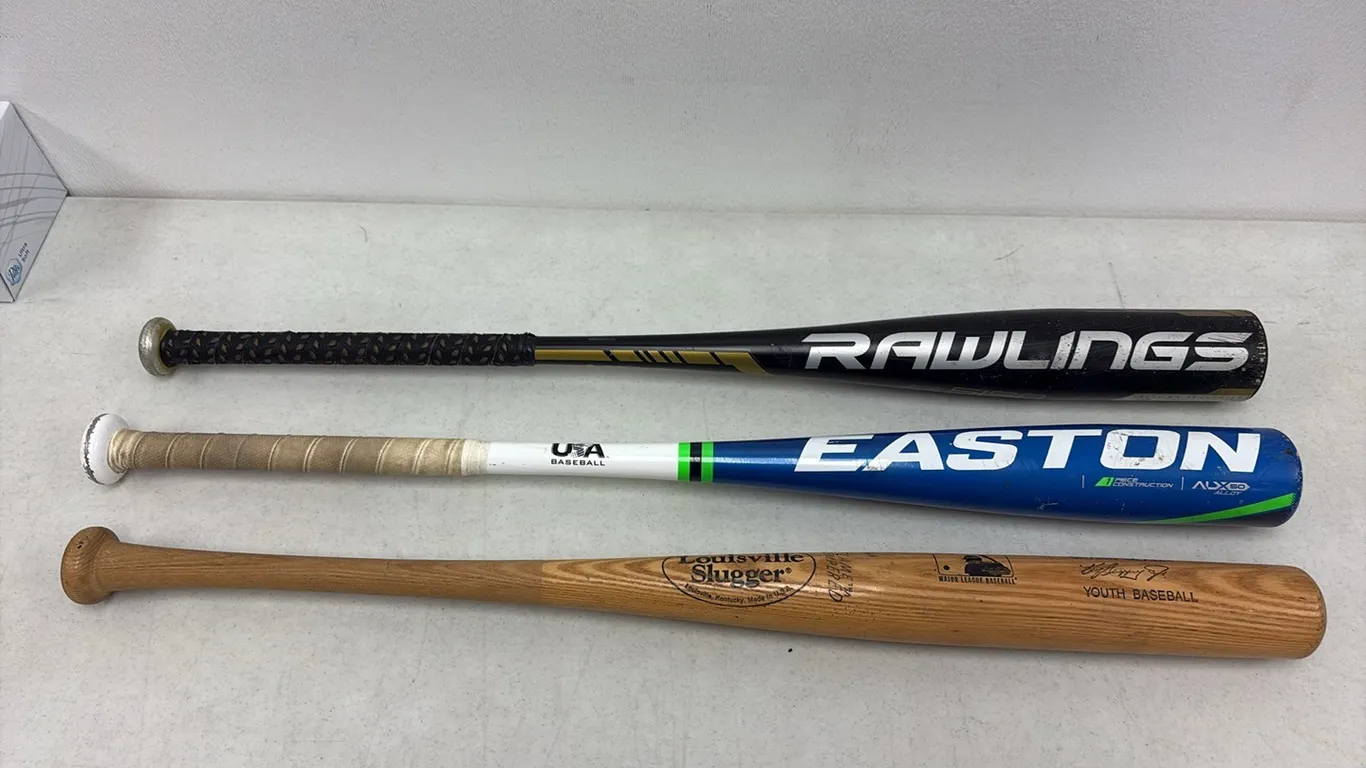 3- Youth Baseball Bats