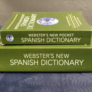 Webster's New Spanish Dictionary & Pocket Edition Set