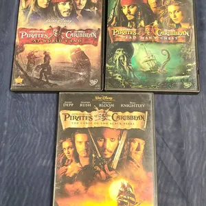 Pirates of the Caribbean DVD Trilogy With Bonus Disc