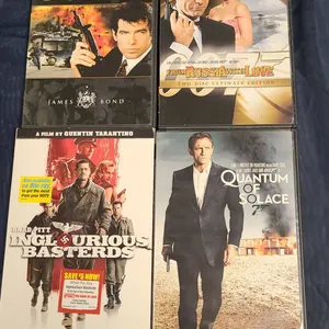 James Bond DVD Lot & Inglourious Basterds DVD Set