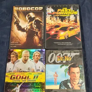 DVD Lot: Robocop, Tokyo Drift, Goal II, Dr. No (4 Movies)