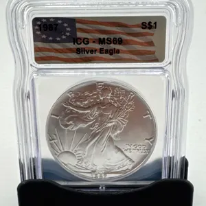 1987 ICG MS69 Silver Eagle