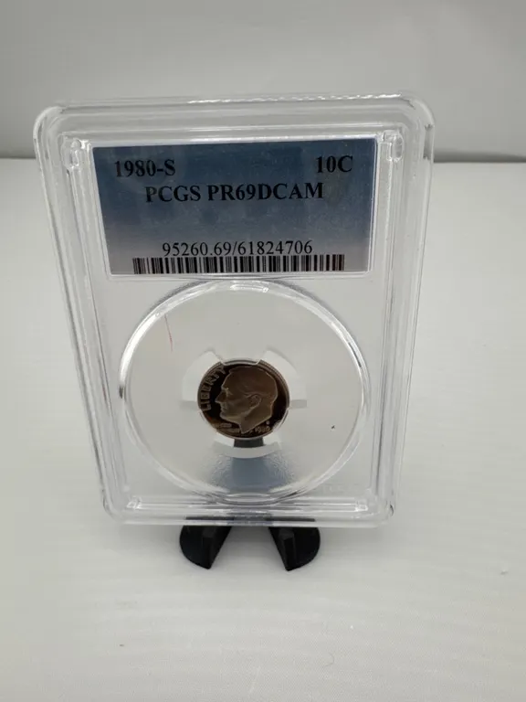 1980-S PCGS PR69 DCAM Dime