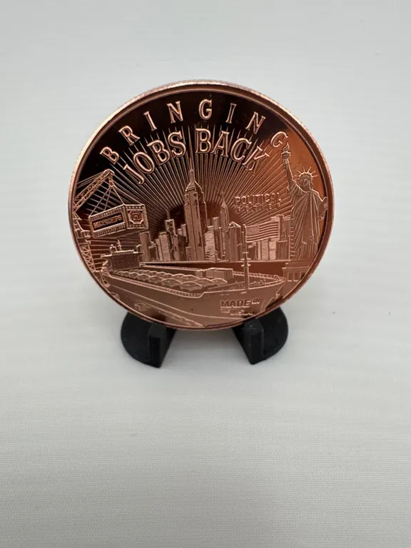 Copper Political Series Coin