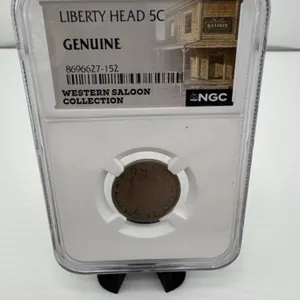 Liberty Head 5C in NGC Holder