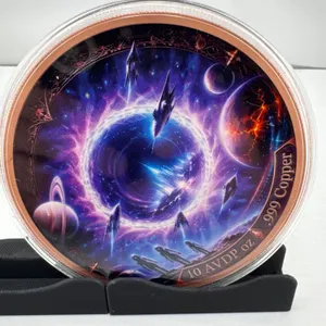 10 oz .999 Copper Bullion Round