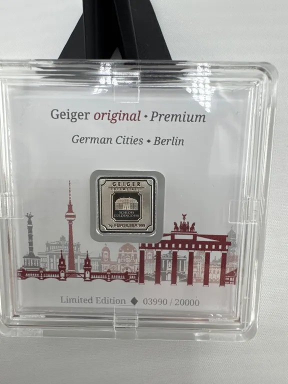 1g Silver Coin Geiger Berlin