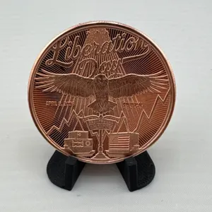 Copper Dismecoins Liberation Day Coin