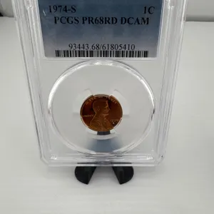 1974-S PCGS PR68RD DCAM 1C Coin