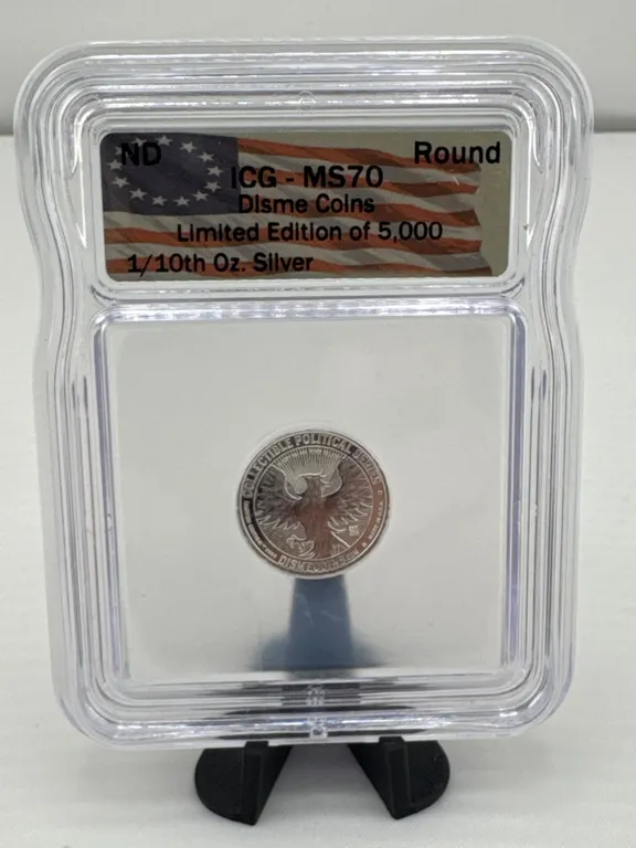 1/10 Oz Silver Coin, MS70