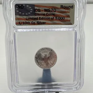 1/10 Oz Silver Coin, MS70