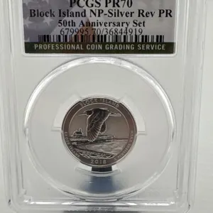 2018-S PR70 Block Island Quarter