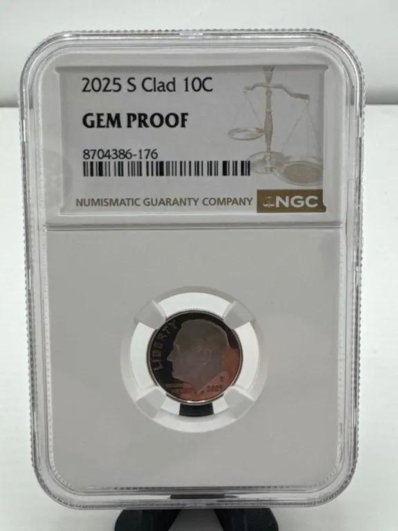 2025 S Clad 10C Gem Proof