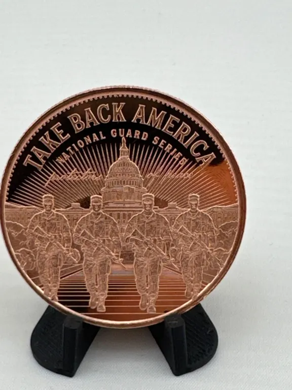 1 oz Copper National Guard Coin