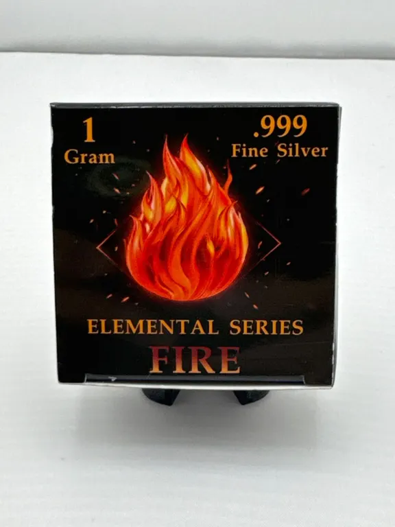 1g .999 Silver Element Fire Coin