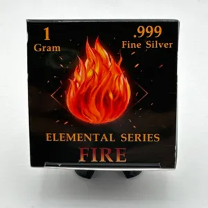 1g .999 Silver Element Fire Coin
