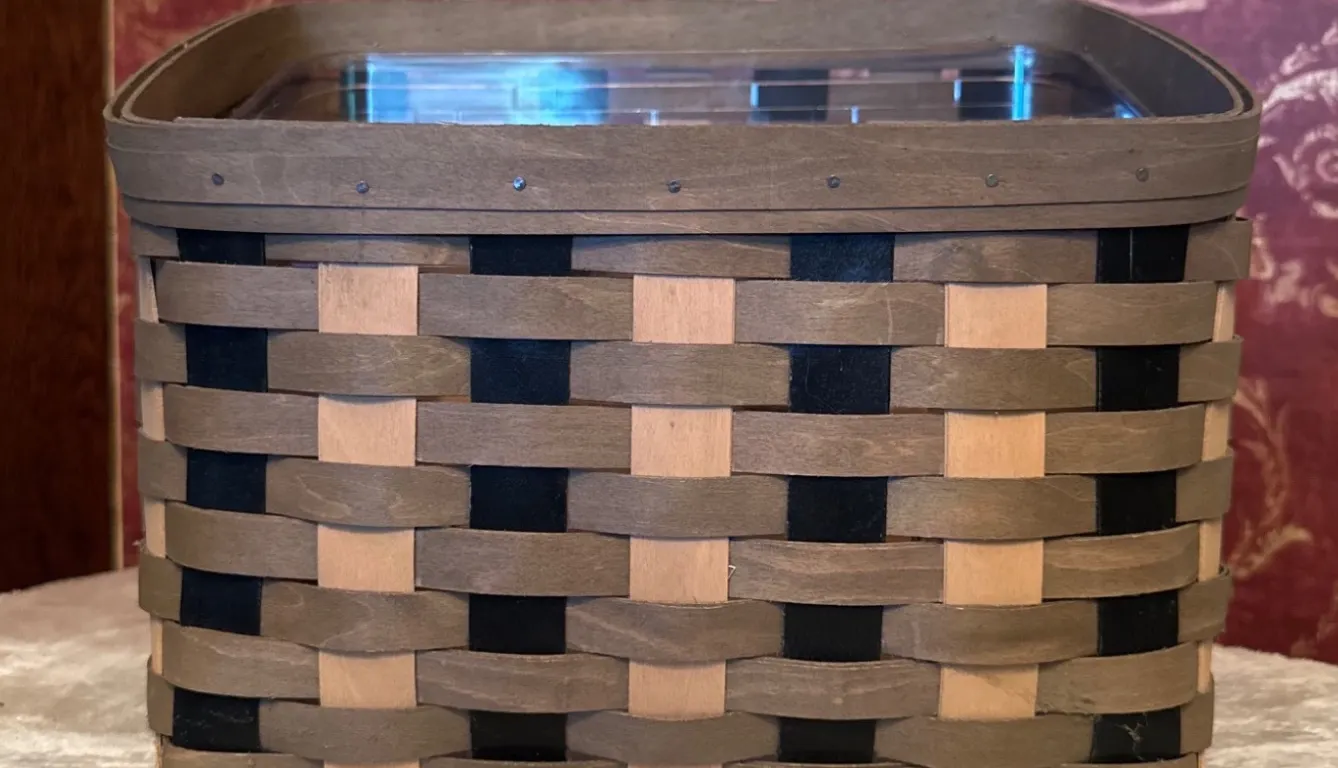 Longaberger Basket with Plastic Insert