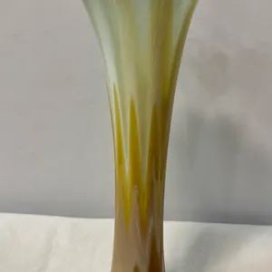 Murano-Style Blown "Swung" Vase