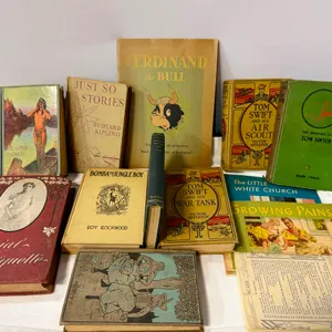 Variety of Vintage Books