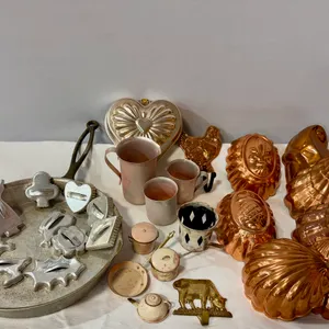 Wear-Ever Aluminum Skillet, Cookie Cutters & More