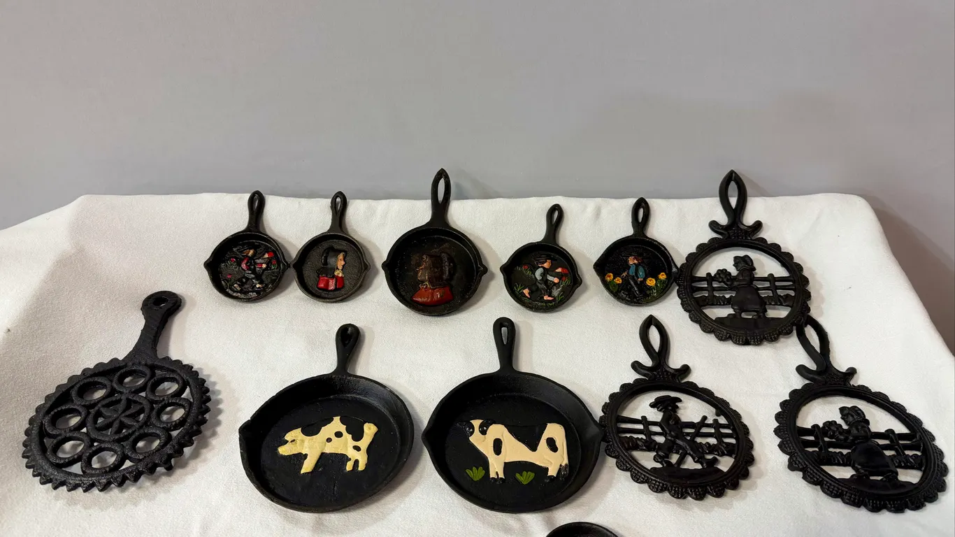 Cast Iron Trivets & Decor