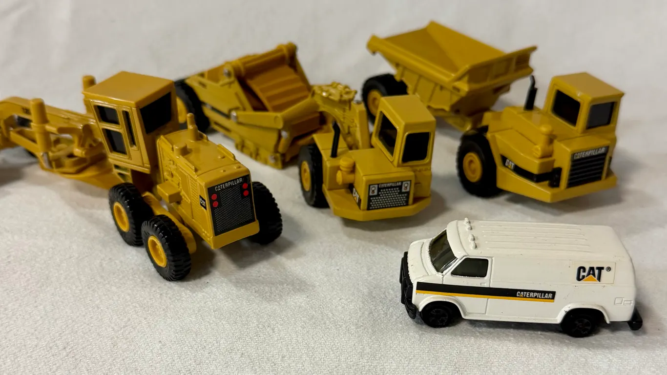 Three by Ertl: Caterpillar Equipment