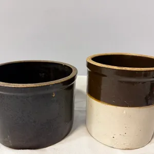Two Vintage Crocks