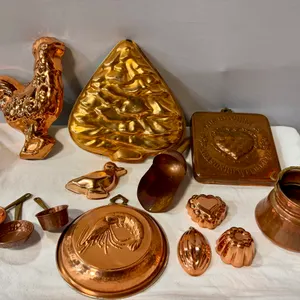 Vintage Copper Molds to Use & Display A