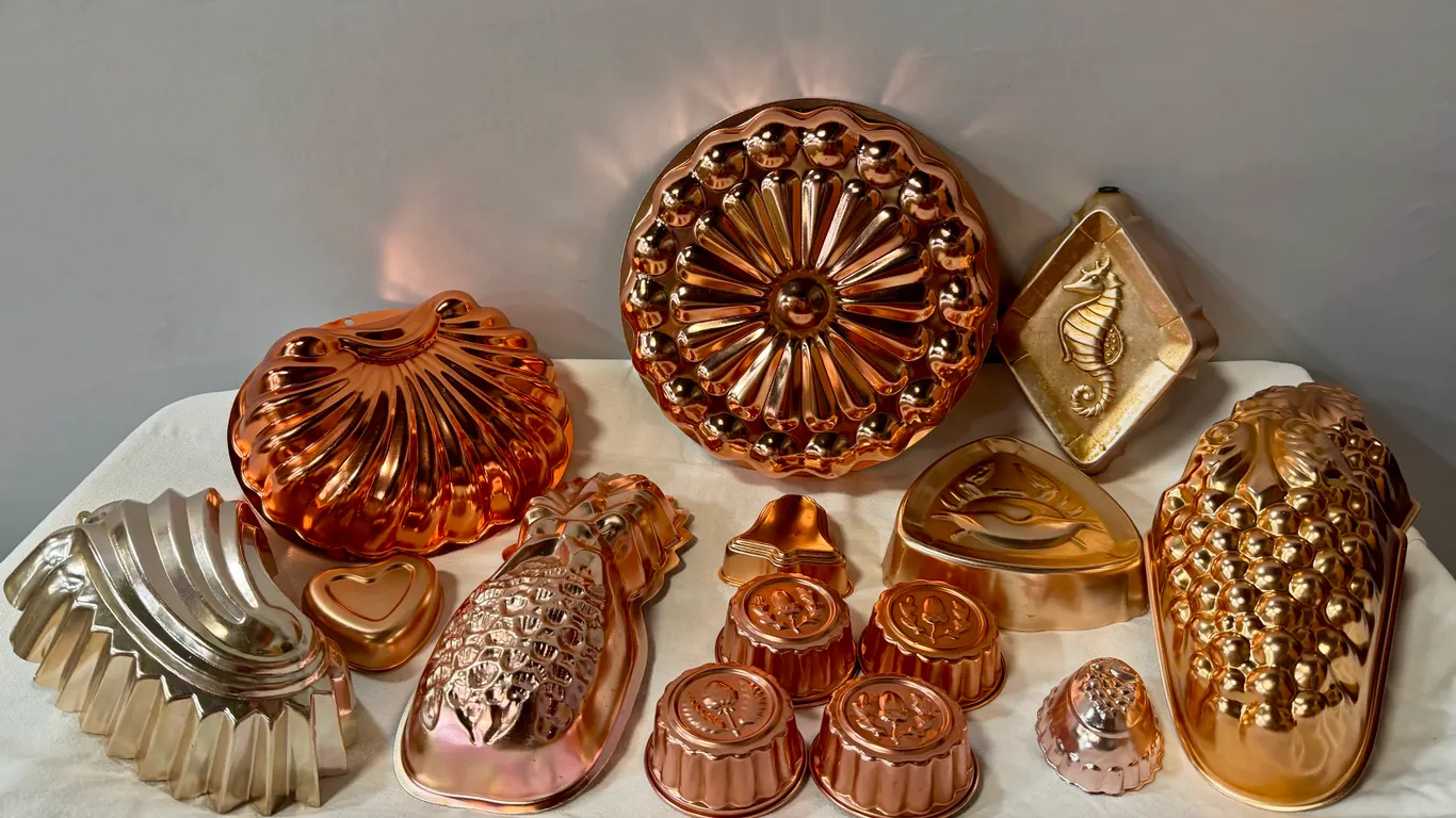 Copper Pans & Molds