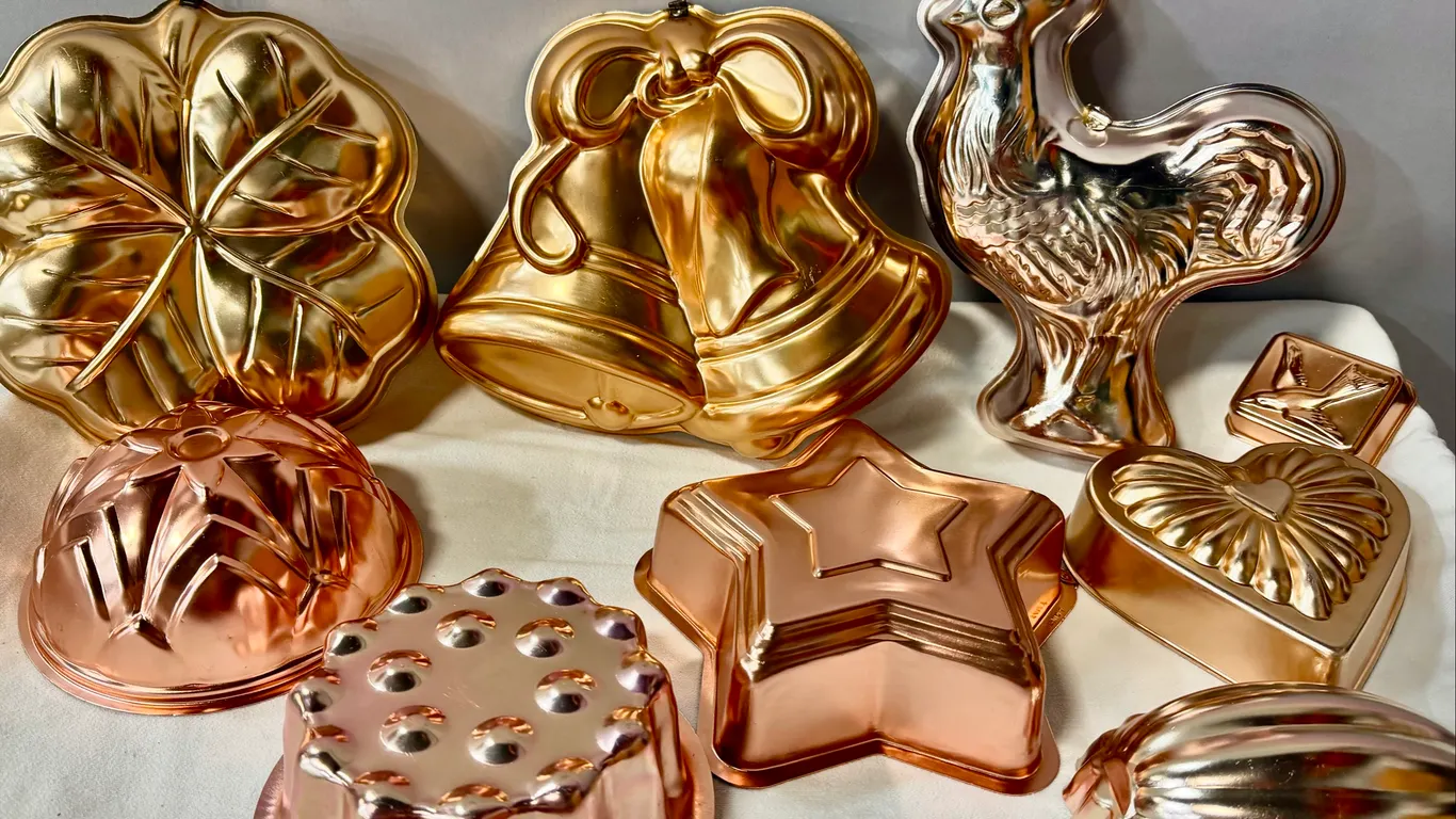 Copper Molds, Pans and More