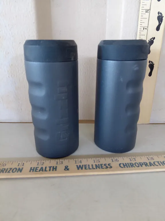 2 Grizzly Grip Slim Can Insulated Koozies