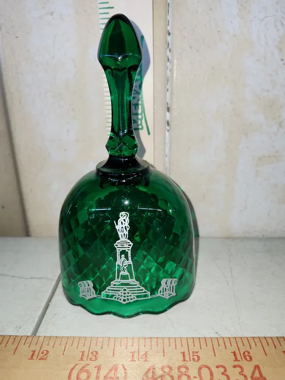Numbered 2010 Fenton Festival Of The Bells Hillsboro, Ohio 6.5" Tall #75/850