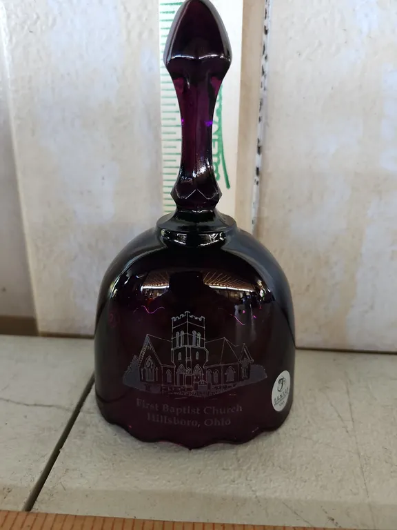 Numbered 2006 Fenton First Baptist Church Hillsboro, Ohio Festival Of The Bells 6.5" Tall #377/850