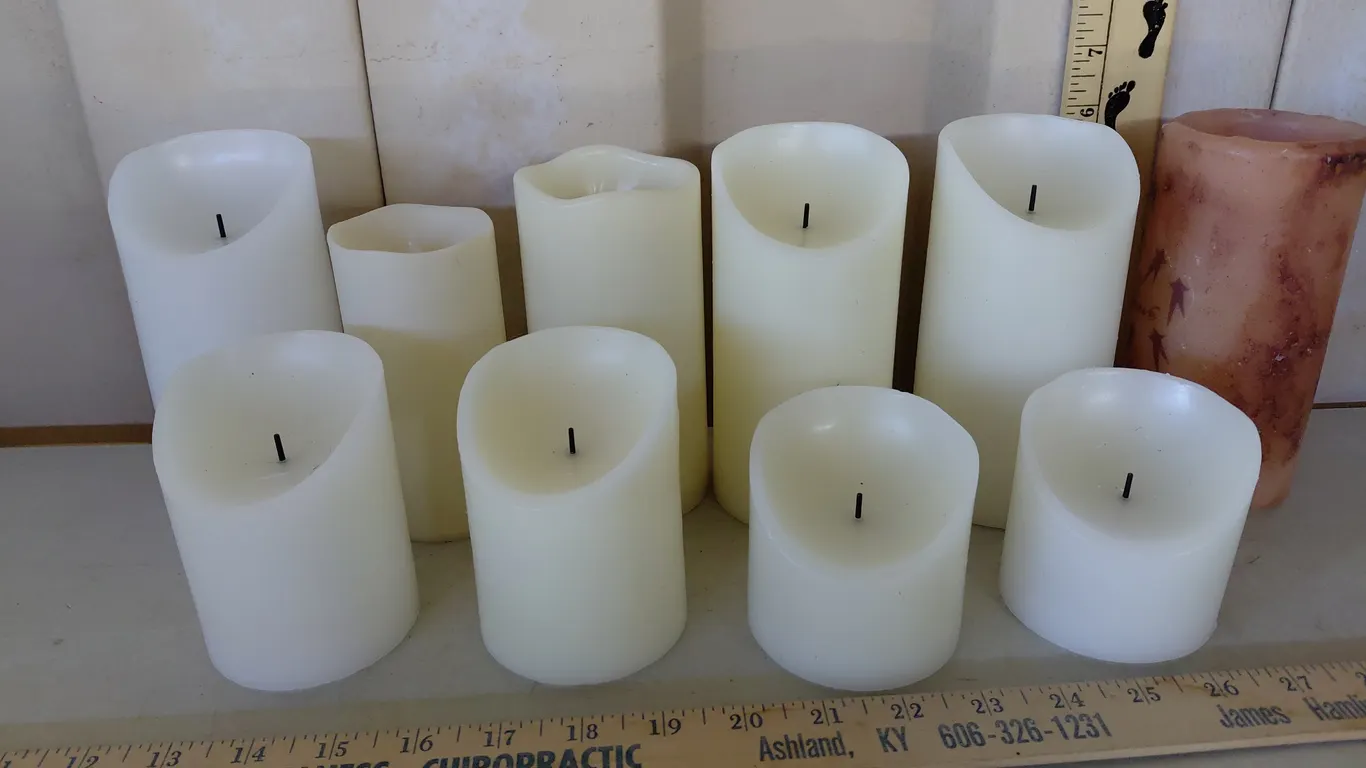 Assorted Battery Operated Candles