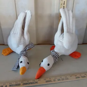 2 Plush Flying Geese