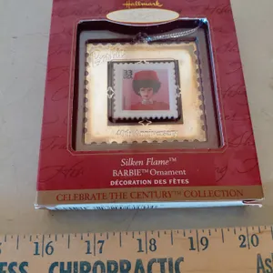 1999 Hallmark Keepsake Barbie Ornament Silken Flame