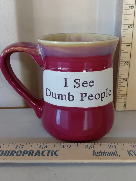 "I See Dumb People" Ltd Commodities Pottery Mug