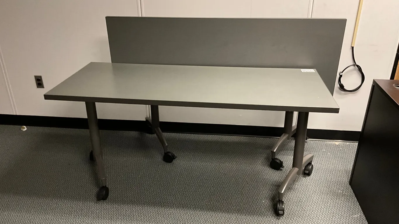 QTY OF (2) PORTABLE TABLES
