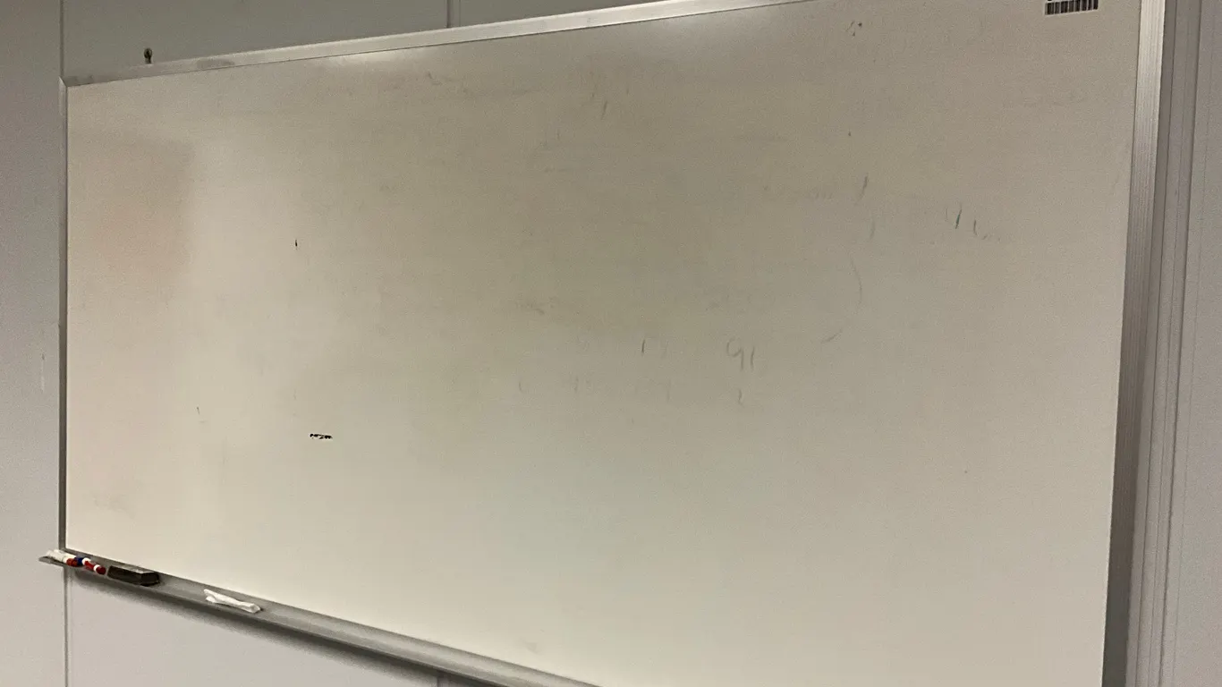 8’ L X 4’ H WHITEBOARD