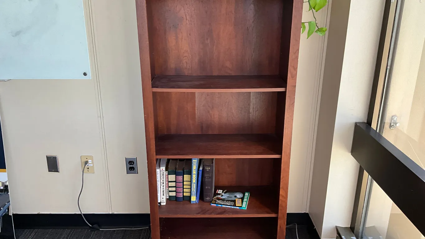 4-SHELF BOOKCASE