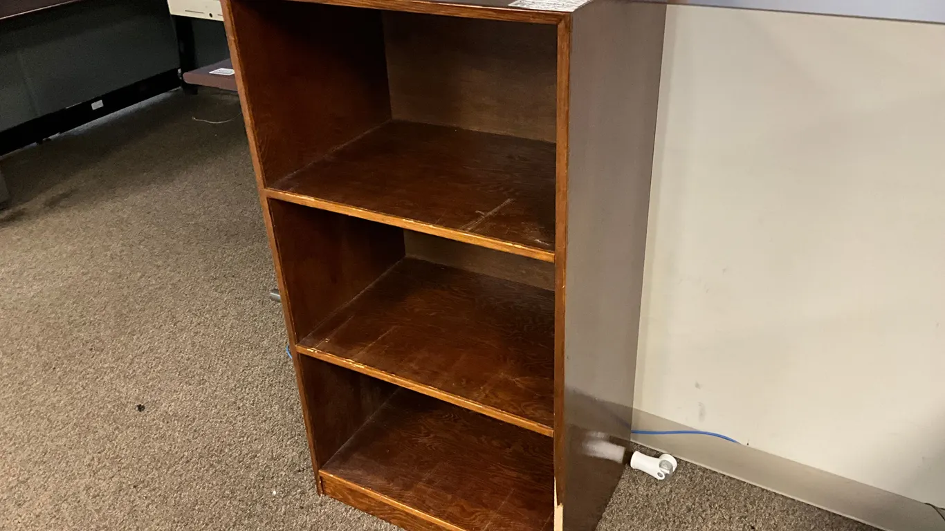 24”-16”-45” WOODEN TIER SHELF