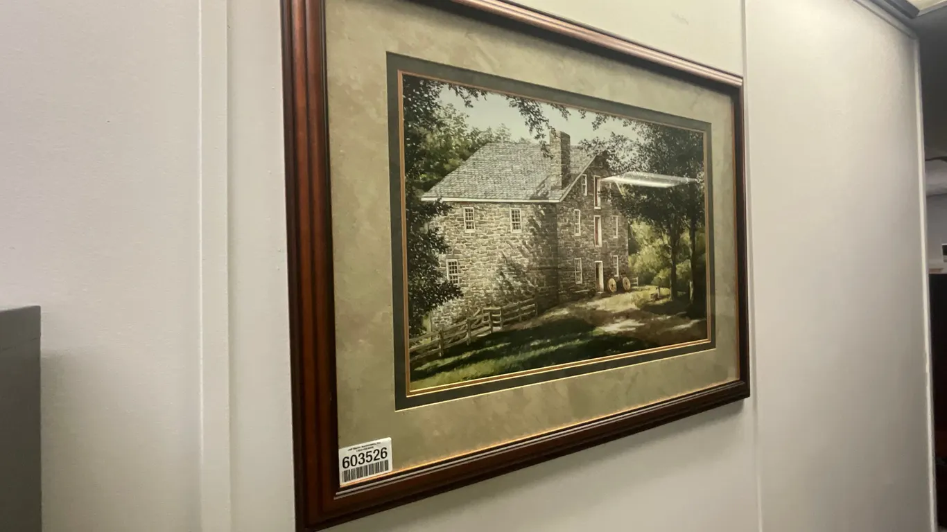42”-32” FRAMED PAINTING