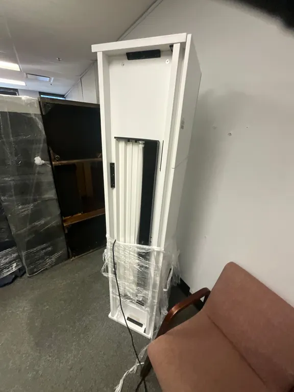 OVERHEAD STORAGE W/ LIGHT
